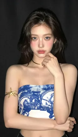 já sabia que ficava bem