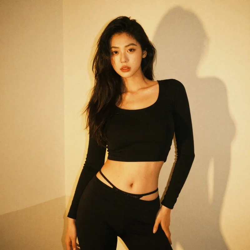 she knows exactly what she's doing